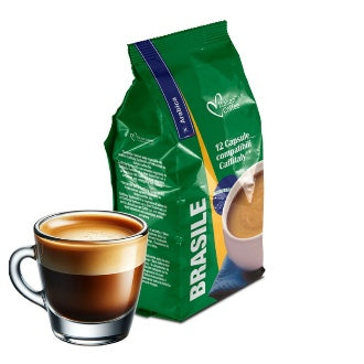 Caffitaly Compatible Capsules - Brasile 100% Arabica coffee&nbsp;